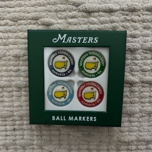 Masters Ball Markers Set of 4